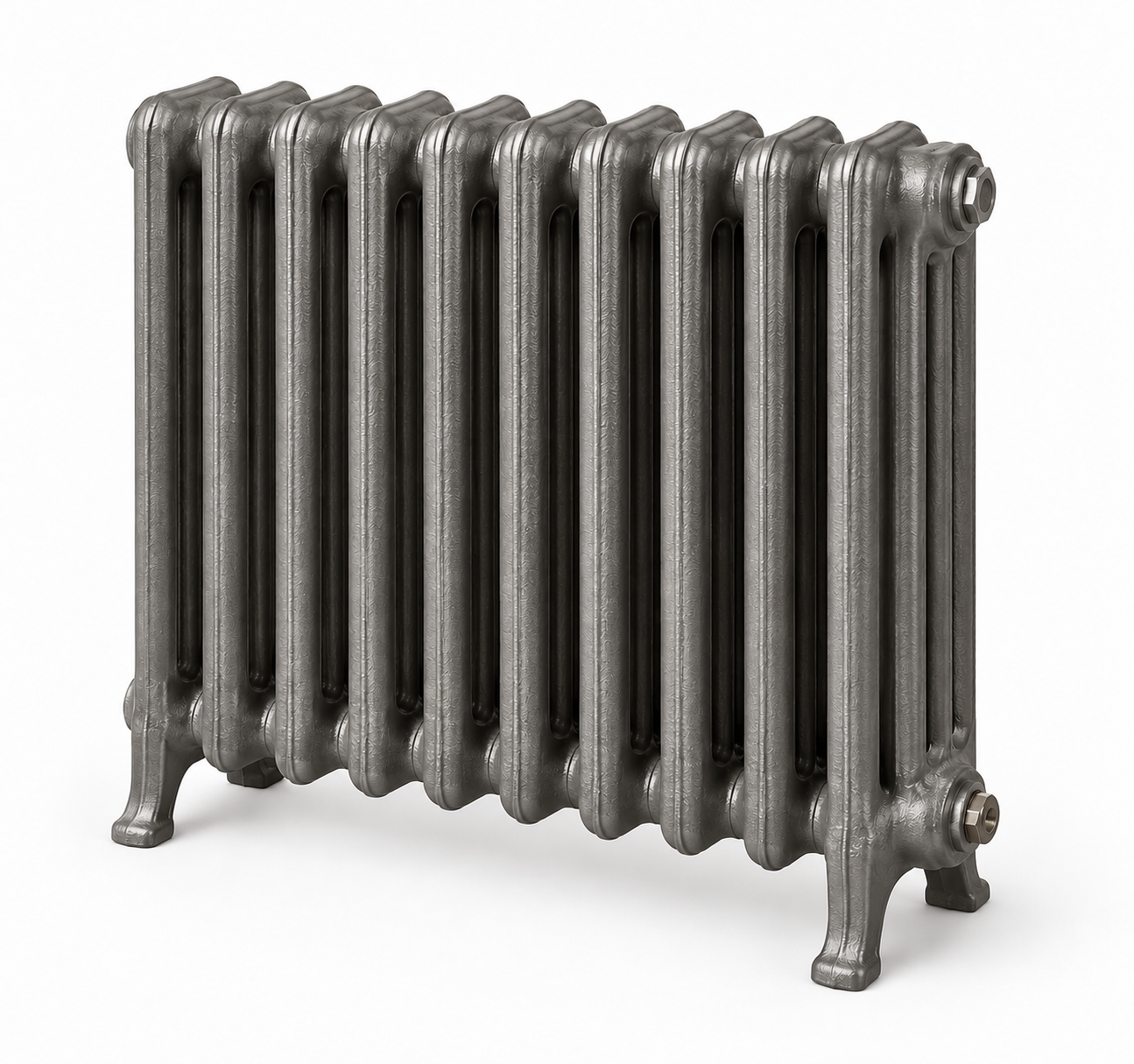 Bramley Cast Iron · 760 mm high · 10 sections · Pewter